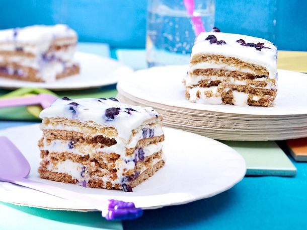 Blueberry-Squares Rezept