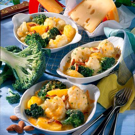 Blumenkohl-Broccoli-Pfännchen Rezept
