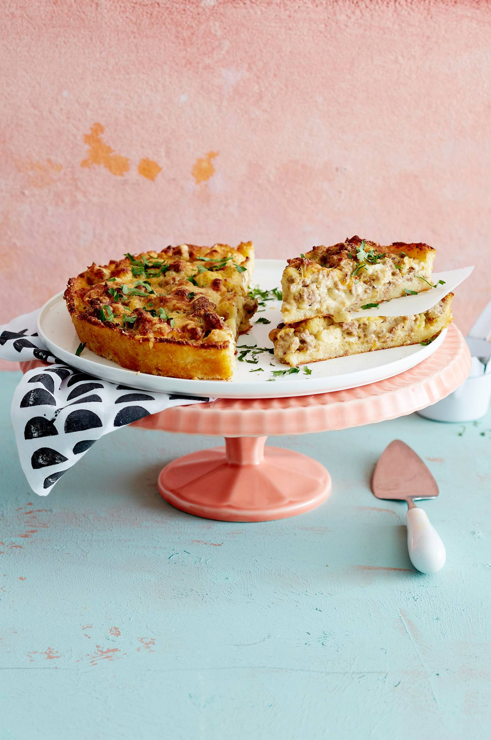 Blumenkohl-Hack-Tarte Rezept | LECKER