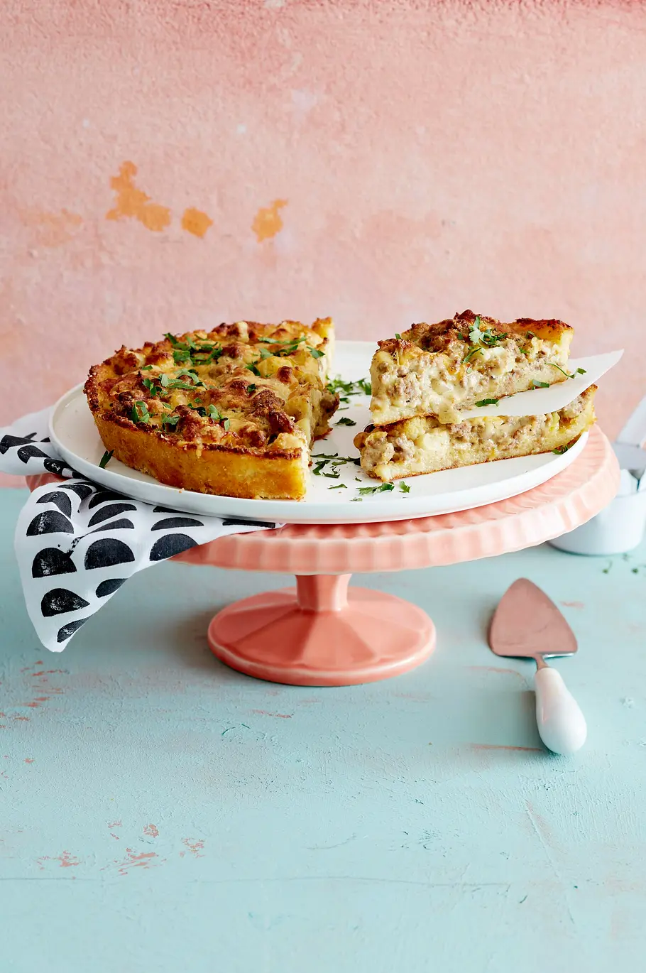 Blumenkohl-Hack-Tarte Rezept