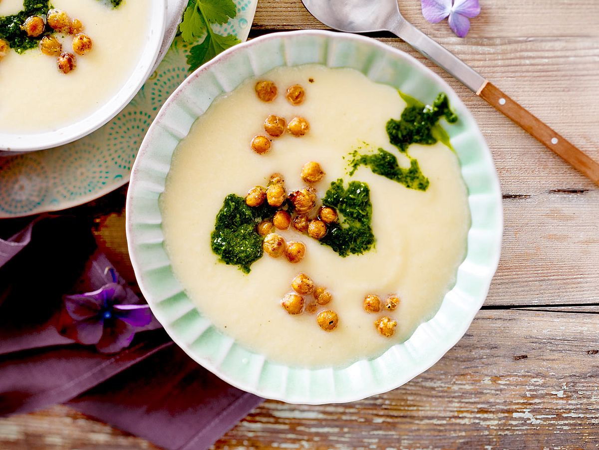 Blumenkohl-Kartoffel-Cremesuppe Rezept