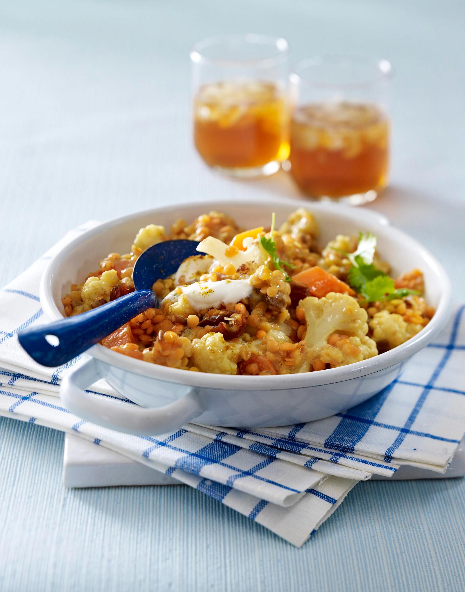 Blumenkohl-Linsen-Pfanne Rezept | LECKER