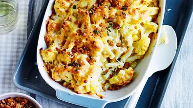 Blumenkohl Mac & Cheese - Foto: LECKER @ Bauer Media Group Blumenkohl Mac & Cheese - Foto: LECKER @ Bauer Media Group