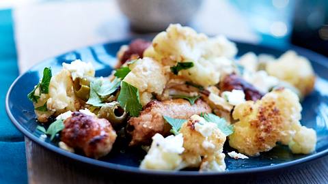 Blumenkohl mit Salsicce und Feta Rezept - Foto: House of Food / Bauer Food Experts KG