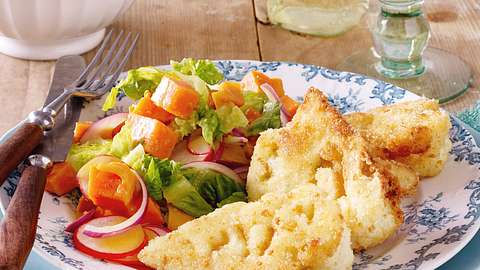 Blumenkohl-Schnitzel - so geht das einfache Rezept - Foto: Food & Foto Experts