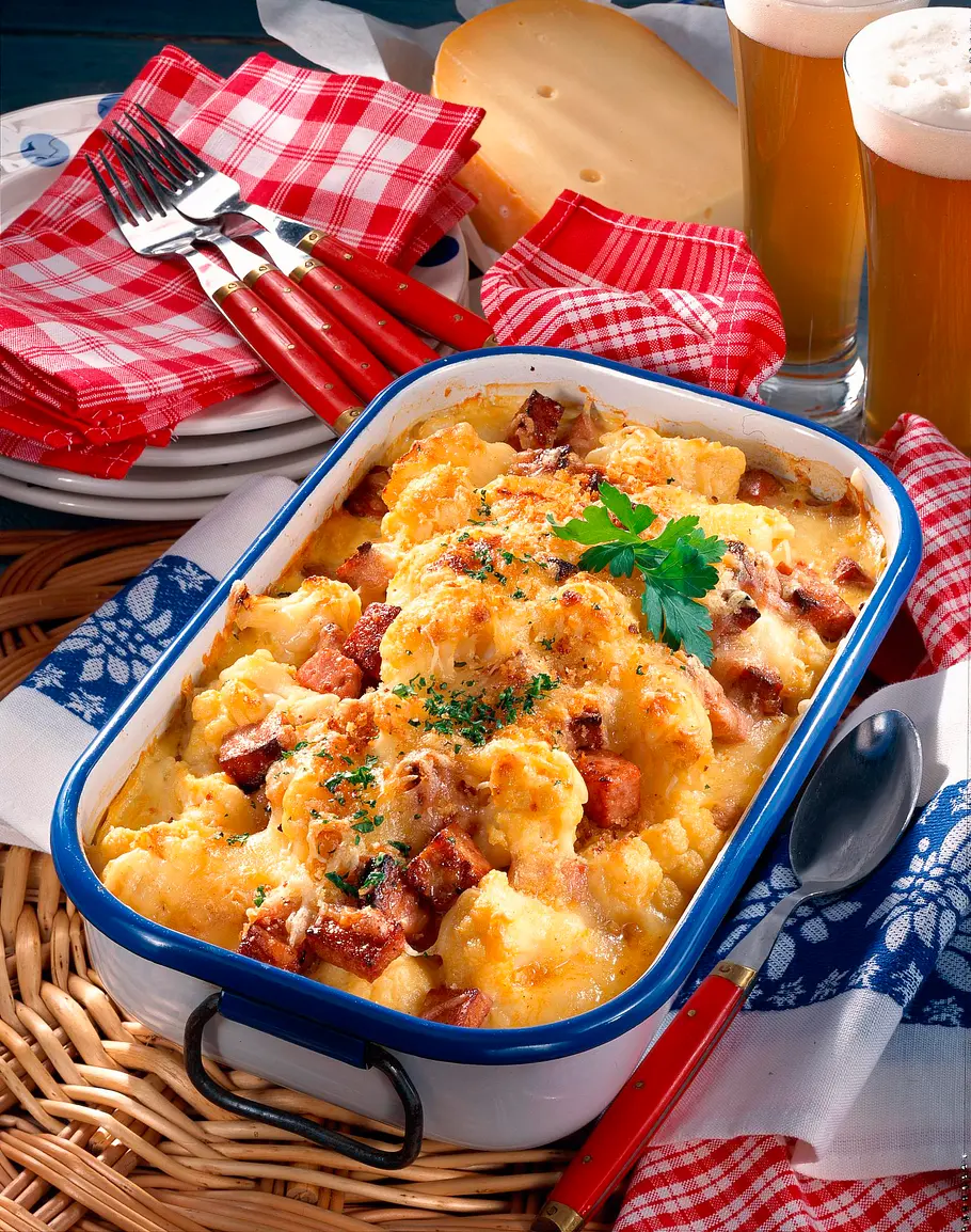 Blumenkohlauflauf Rezept Blumenkohlauflauf Rezept