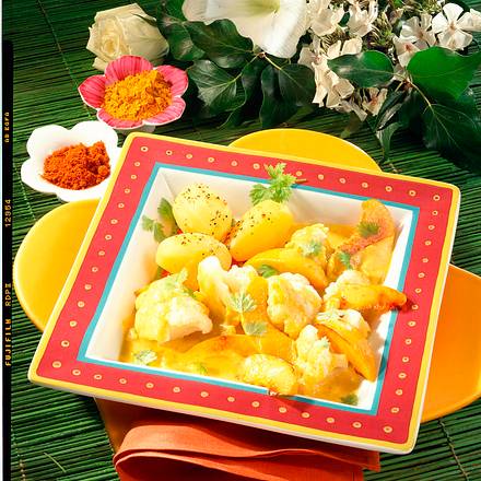 Blumenkohlcurry Rezept