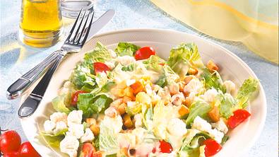Blumenkohlsalat mit Croûtons Rezept - Foto: LECKER @ Bauer Media Group
