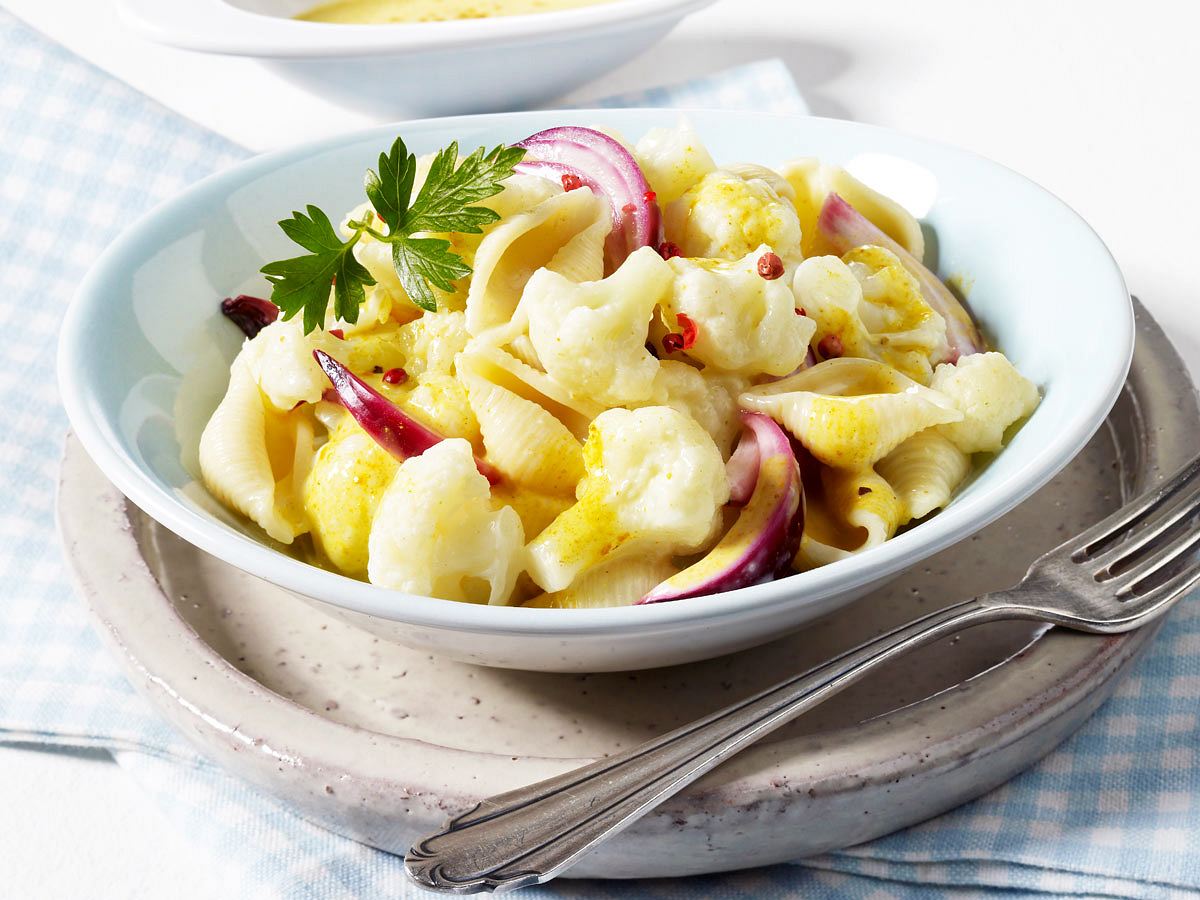 Blumenkohlsalat mit Curry-Dressing Rezept