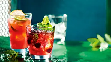 Blutorangen-Mojito Rezept - Foto: LECKER @ Bauer Media Group Blutorangen-Mojito Rezept - Foto: LECKER @ Bauer Media Group