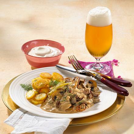 Boeuf Stroganoff Rezept Boeuf Stroganoff Rezept