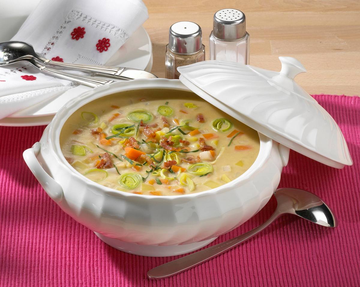 Böhmische Kartoffelsuppe Rezept