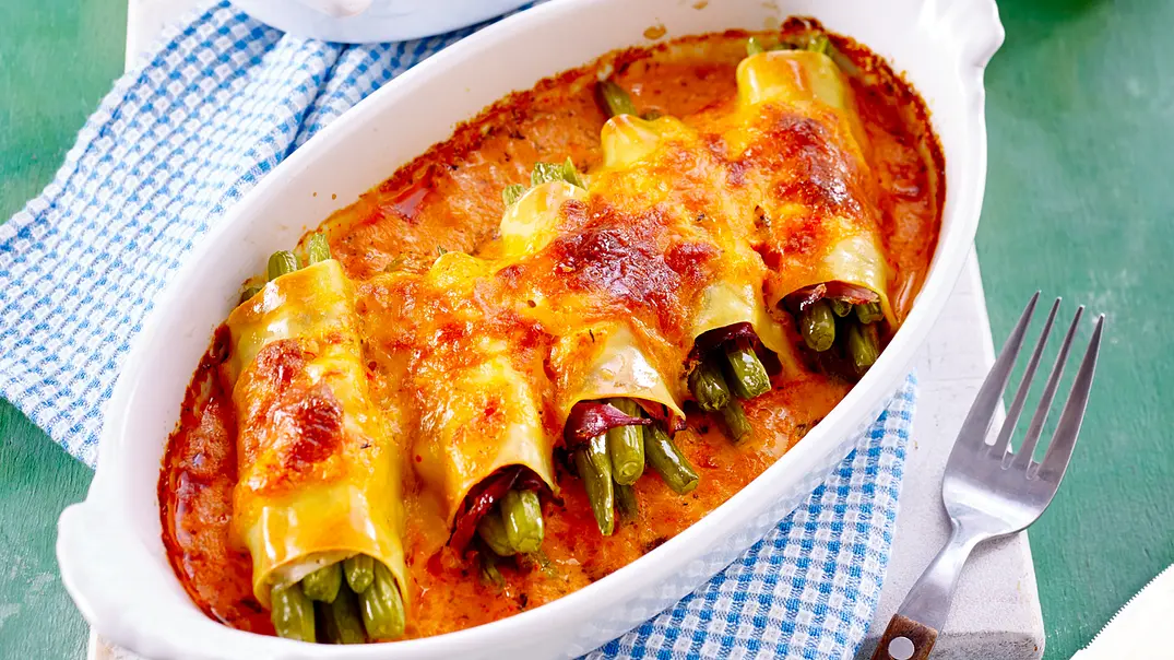 Bohnen-Cannelloni Rezept - Foto: LECKER @ Bauer Media Group Bohnen-Cannelloni Rezept - Foto: LECKER @ Bauer Media Group