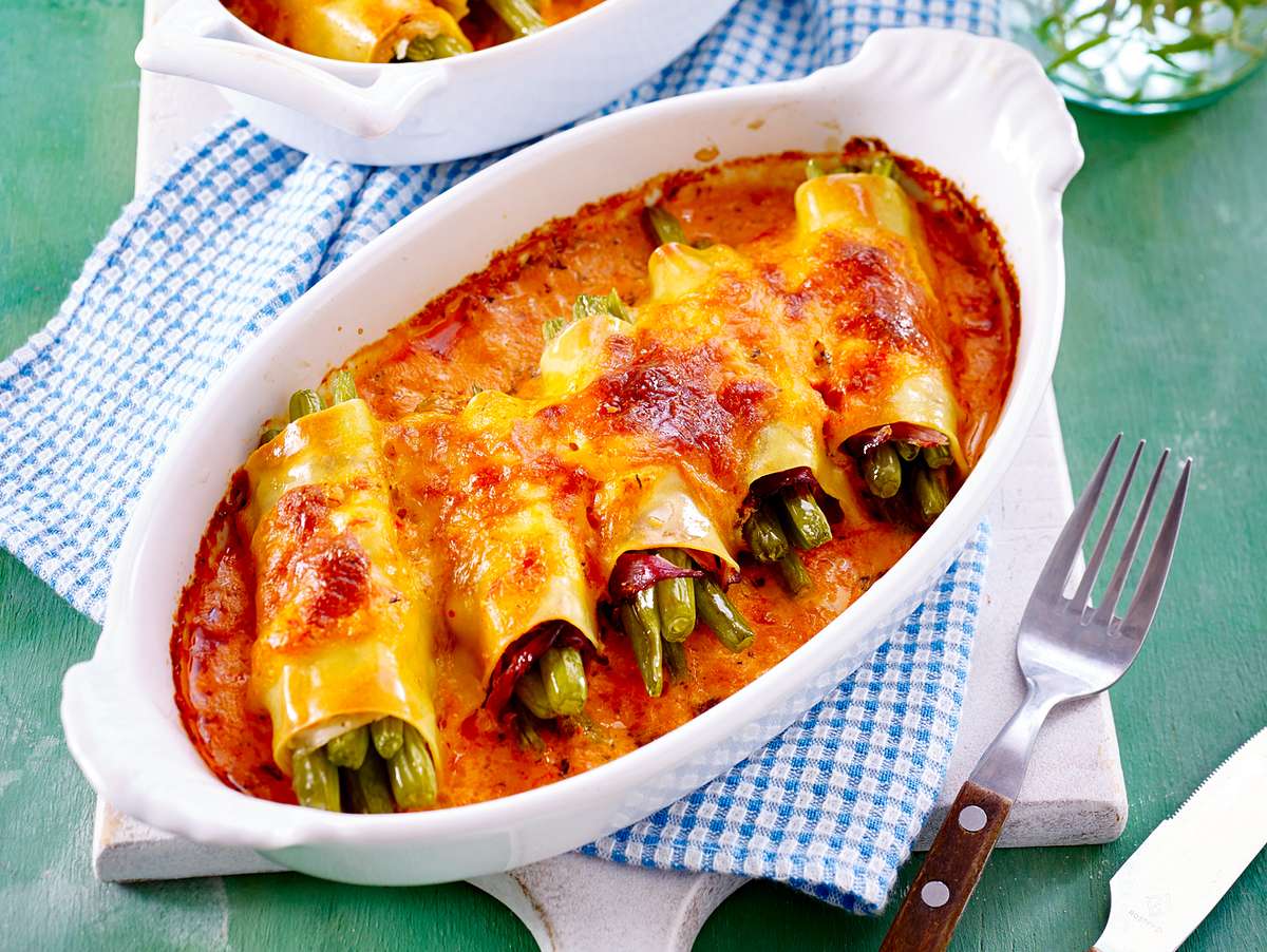 Bohnen-Cannelloni Rezept