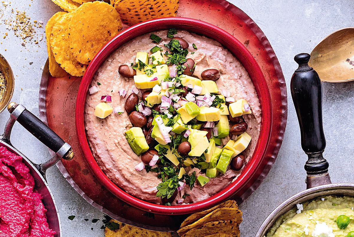 Bohnen-Guacamole Rezept