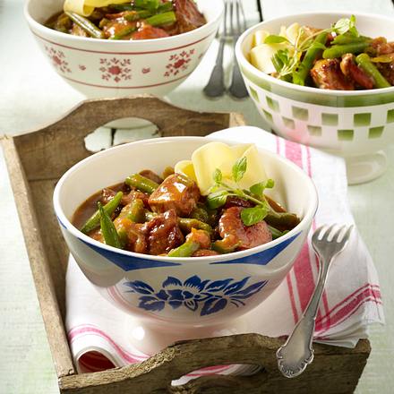 Bohnen-Gulasch Rezept Bohnen-Gulasch Rezept