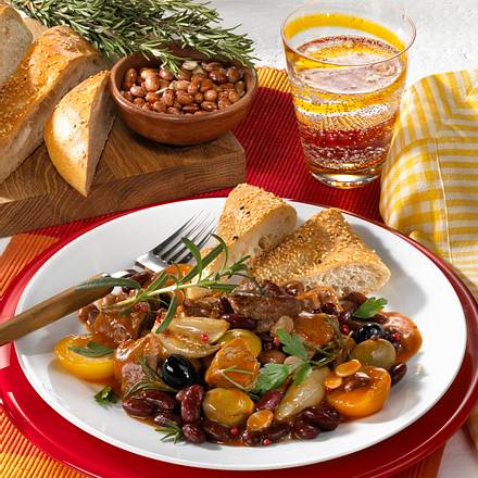 Bohnen-Lammgulasch Rezept Bohnen-Lammgulasch Rezept