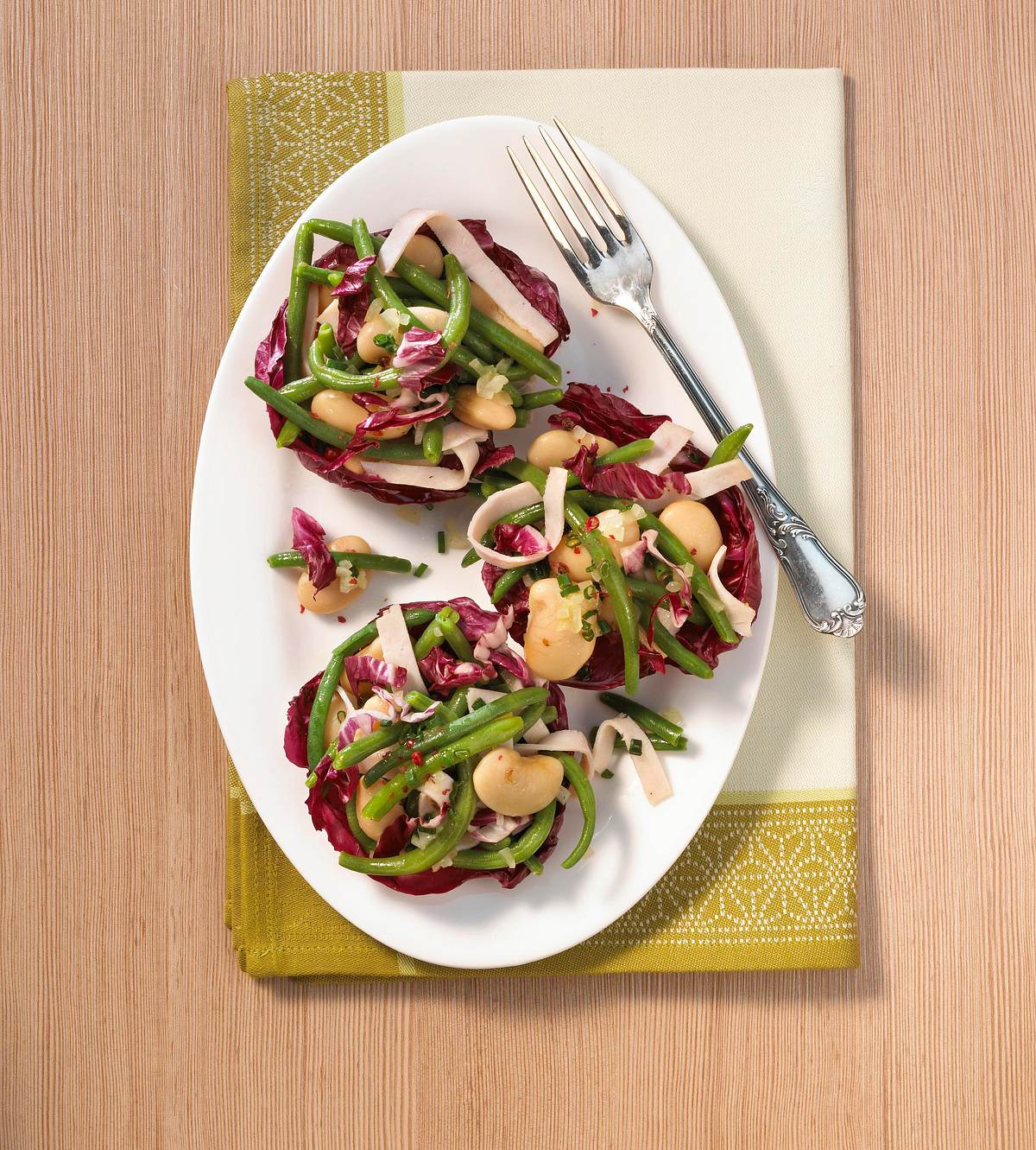 Bohnen-Radicchio-Salat Rezept