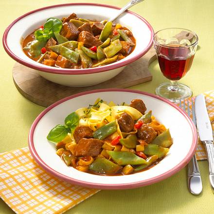 Bohnen-Rindfleisch-Topf Rezept Bohnen-Rindfleisch-Topf Rezept