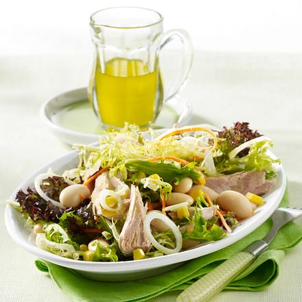 Bohnen-Salat mit Thunfisch Rezept