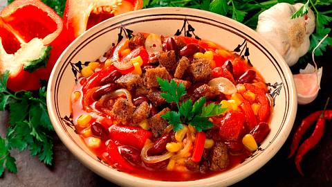 Bohnensuppe mit Hackfleisch Rezept - Foto: Klemme