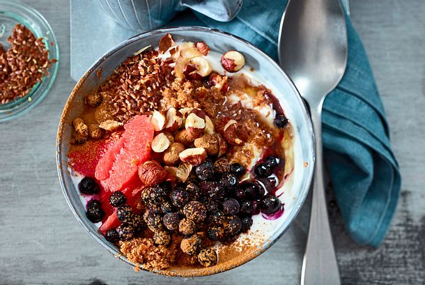 Booster-Bowl mit Vitamin-Extra Rezept Booster-Bowl mit Vitamin-Extra Rezept