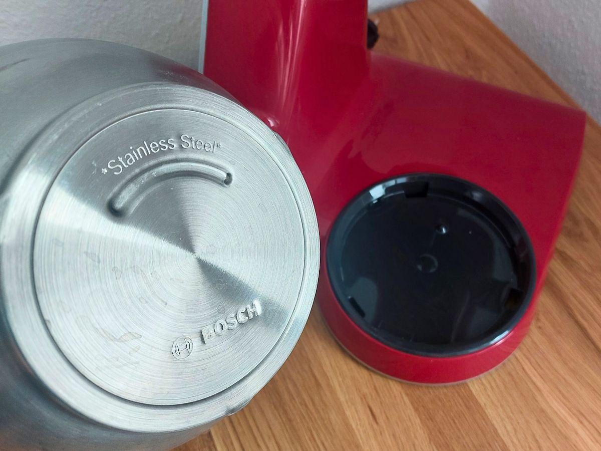 Bosch MUM5 Test Schüsselboden und Bodenschiene