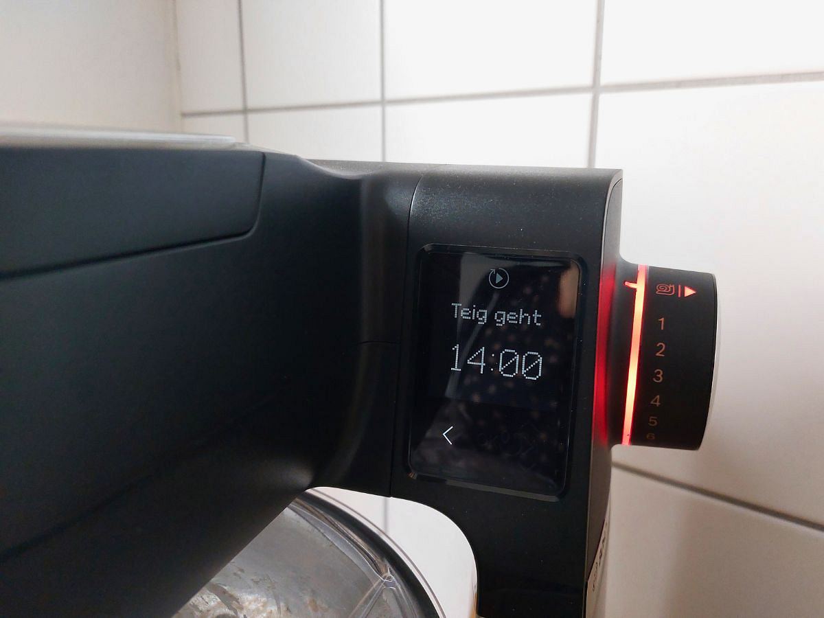 Bosch MUMS6 Display zeigt an Teig geht Bosch MUMS6 Display zeigt an Teig geht