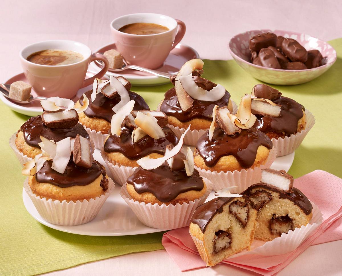 Bounty-Kokos-Muffins Rezept