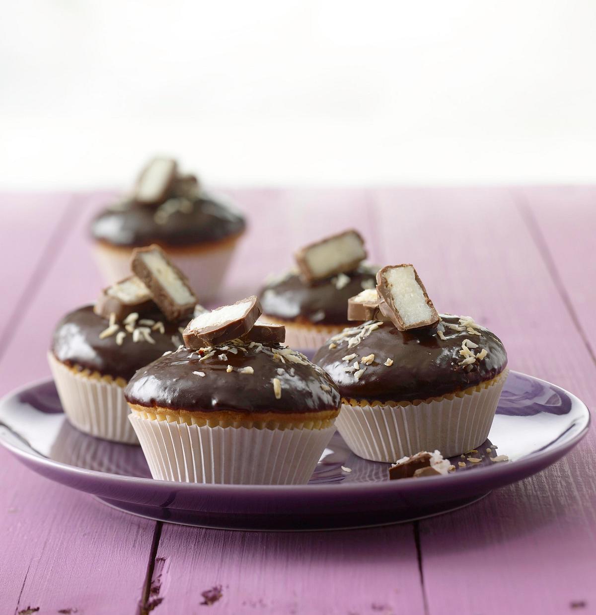 Bounty-Muffins im Schokladenmantel Rezept