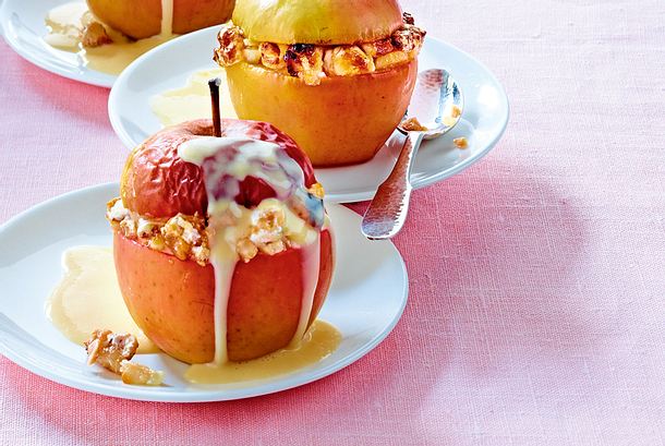 Bratäpfel mit Nougatfüllung rezept Bratäpfel mit Nougatfüllung rezept