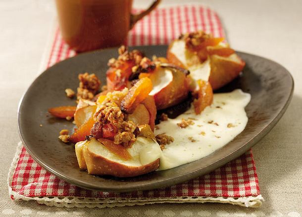 Bratäpfel mit Vanillemascarpone Rezept Bratäpfel mit Vanillemascarpone Rezept