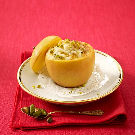 Bratapfel mit Zimt-Milchreis Rezept Bratapfel mit Zimt-Milchreis Rezept