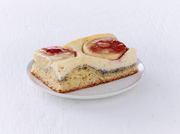 Bratapfel-Mohn-Schnitten vom Blech Rezept Bratapfel-Mohn-Schnitten vom Blech Rezept