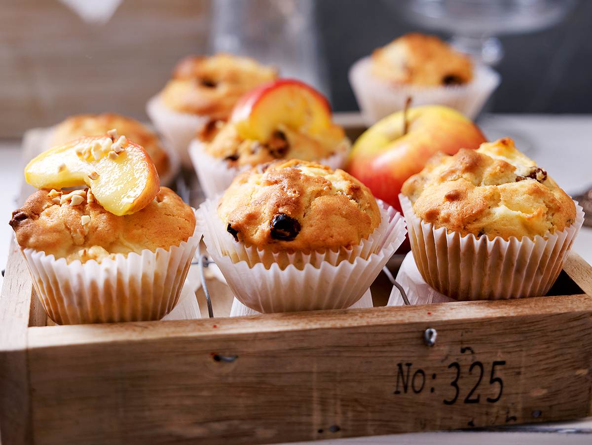 Bratapfel-Muffins Rezept