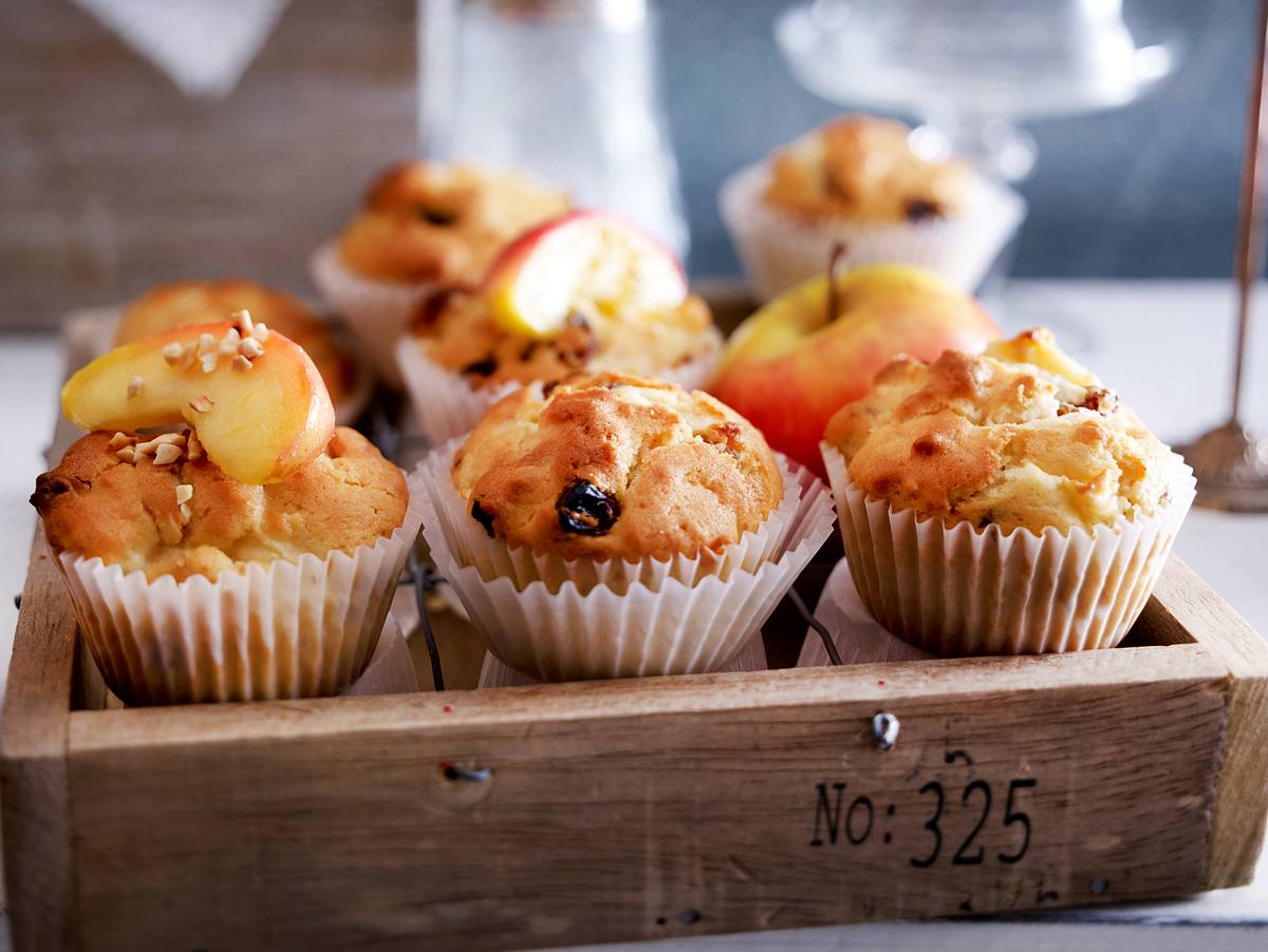 Bratapfel-Muffins