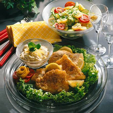 Bratfisch mit Zitronensoße Rezept