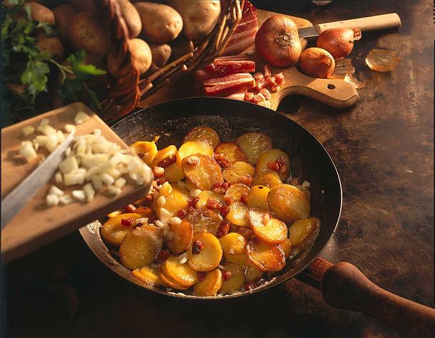Bratkartoffeln Rezept Bratkartoffeln Rezept
