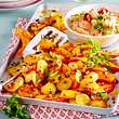 Bratkartoffeln mit Kürbis zu Kasseler-Geschnetzeltem Rezept - Foto: House of Food / Bauer Food Experts KG