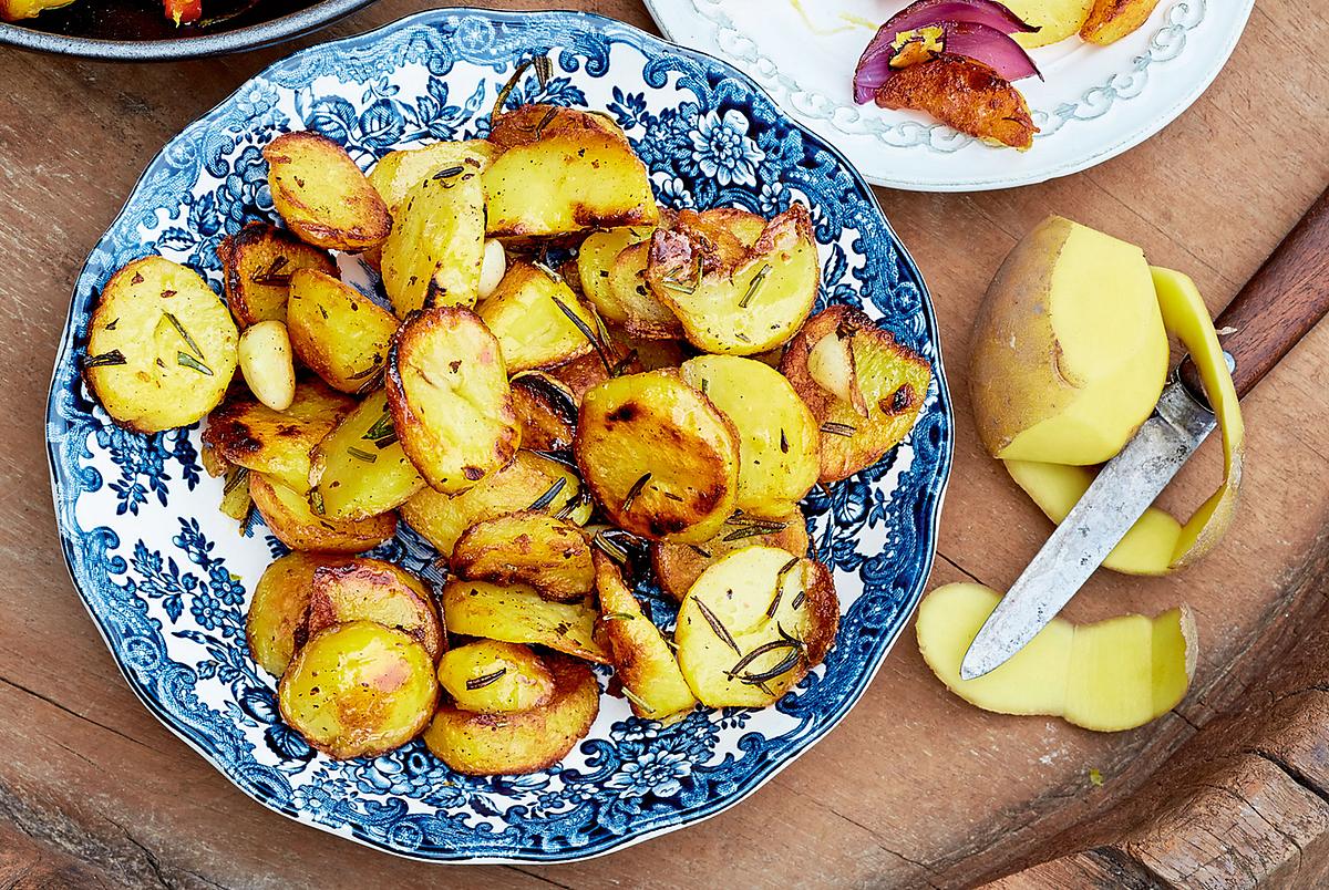 Bratkartoffeln mit Rosmarin und Knoblauch Rezept