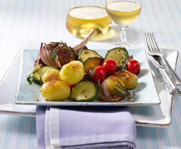 Bratkartoffeln zu Lammkoteletts Rezept