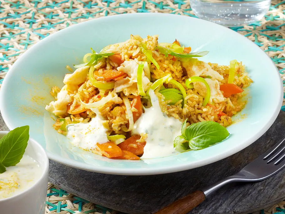 Bratreis mit Gemüse und Ei Rezept Bratreis mit Gemüse und Ei Rezept