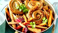 Bratwurstschnecken  Rezept - Foto: LECKER @ Bauer Media Group