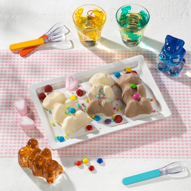 Braunbär und Eisbär Eis Rezept Braunbär und Eisbär Eis Rezept