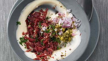 Bresaola-Tatar Rezept - Foto: House of Food / Bauer Food Experts KG