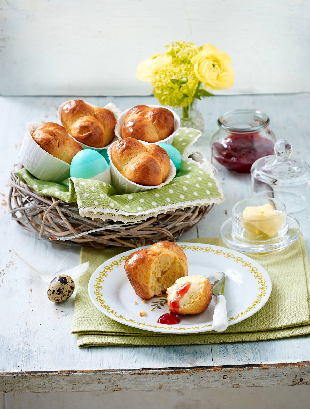 Brioche aus der Muffinform Rezept