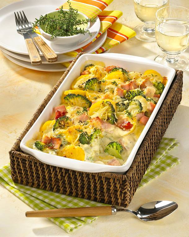 Broccoli-Käse-Auflauf Rezept | LECKER