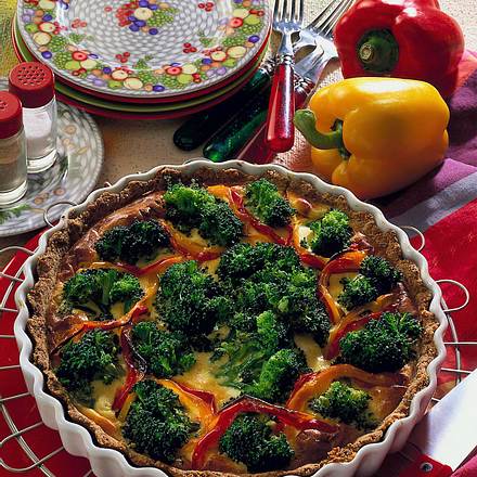 Broccoli-Quiche Rezept Broccoli-Quiche Rezept