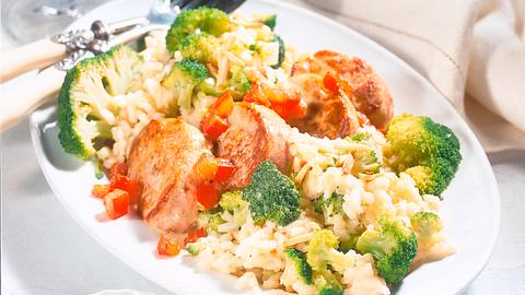 Broccoli-Risotto mit Schweinemedaillons (Diabetiker) Rezept - Foto: Först, Thomas