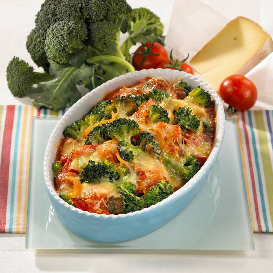 Broccoli-Tomaten-Auflauf Rezept
